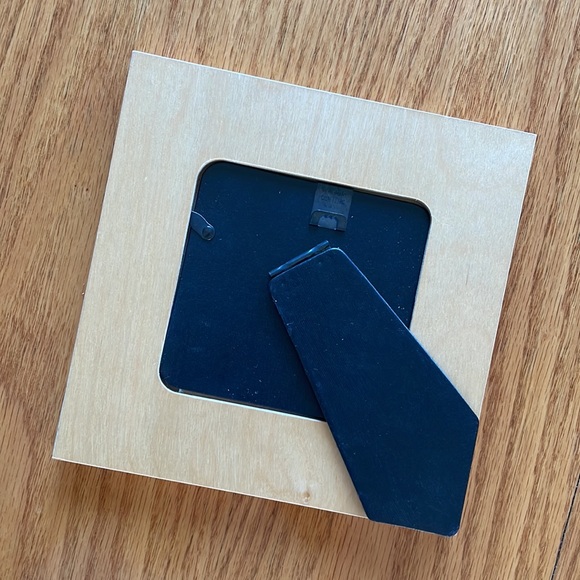 Friendship Picture Frame Light Wood/Oak Color. 3.5 x 3.5 inch - Picture 2 of 3